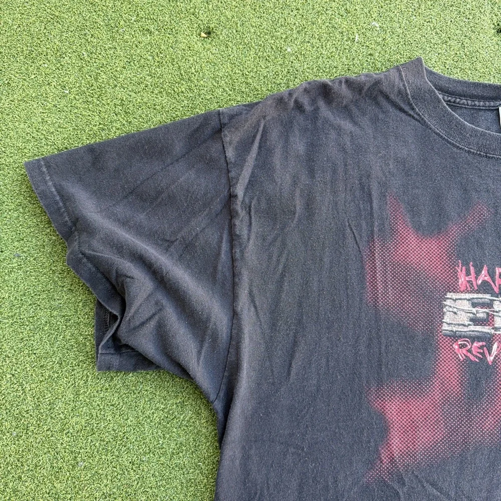 Vintage ECW Hardcore Revolution Video Game Wrestling Shirt Size XL N64 PS1